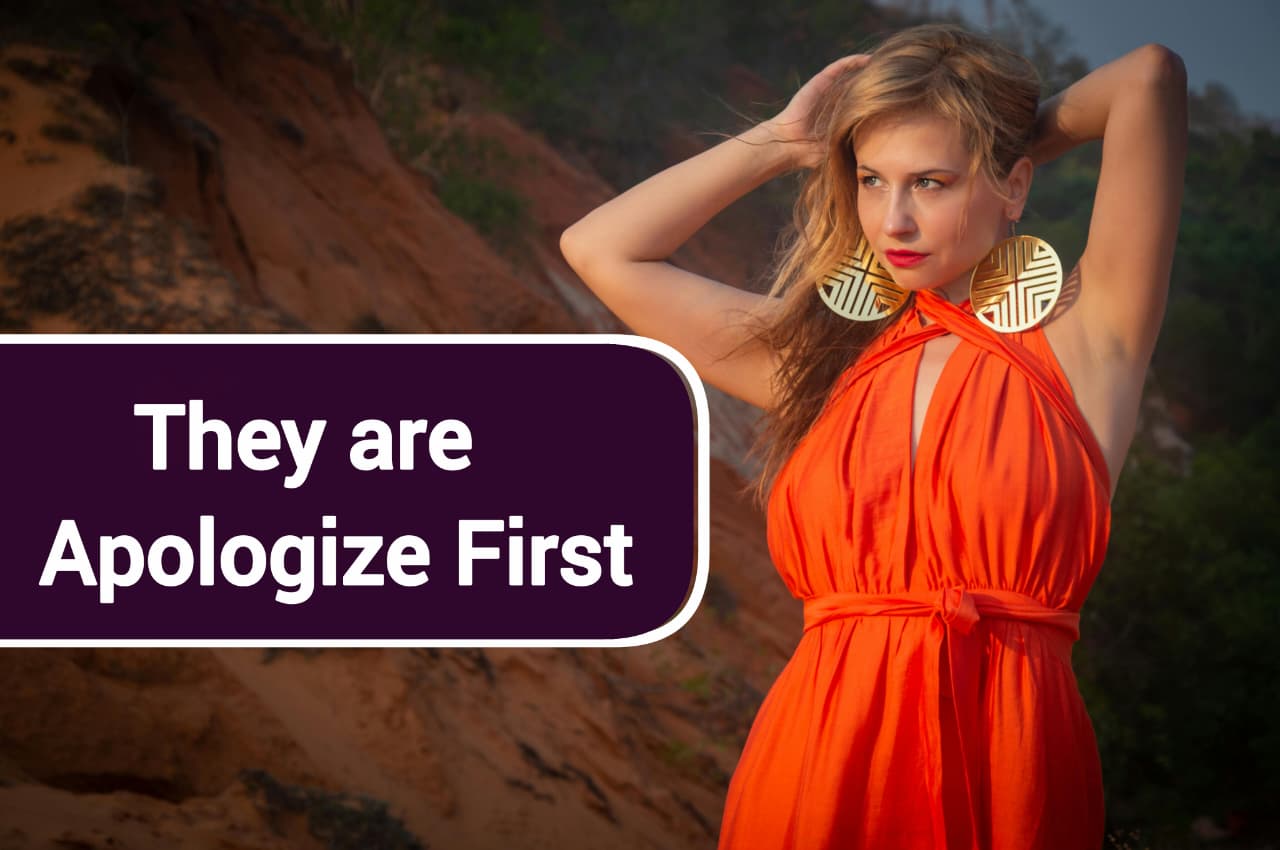 Zodiac signs who apologize first – cute young woman thinking apologetic