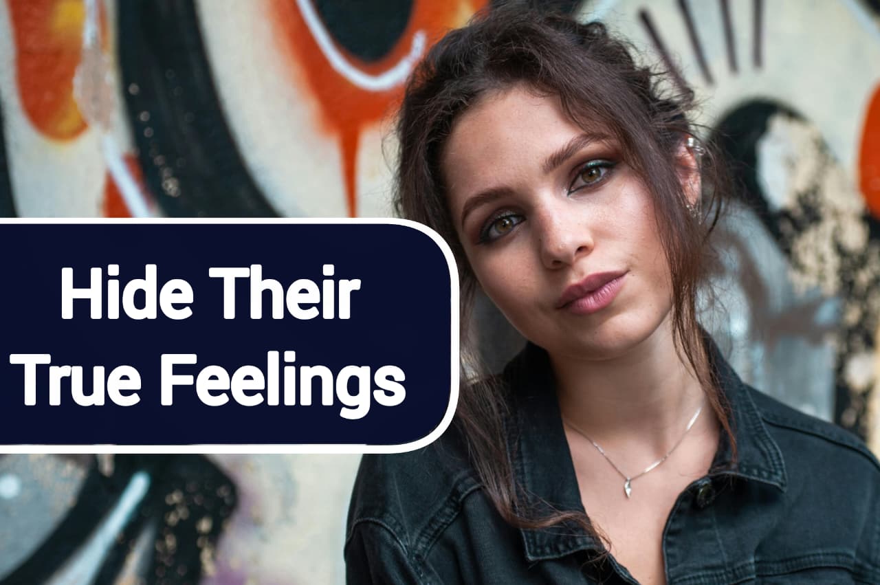 Illustration of zodiac signs that hide their emotions, featuring Scorpio, Capricorn, Aquarius, Taurus, and Virgo symbols with a mysterious guarded theme