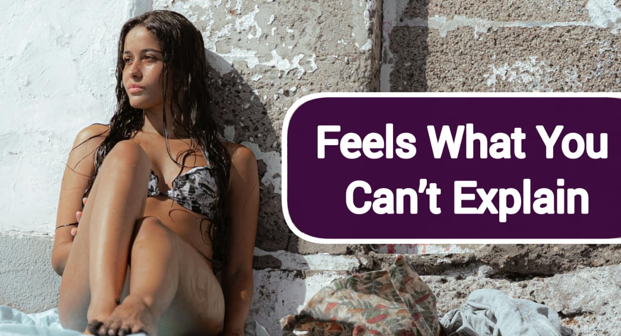 Beautiful intuitive woman sensing emotions without words – zodiac intuition vibes