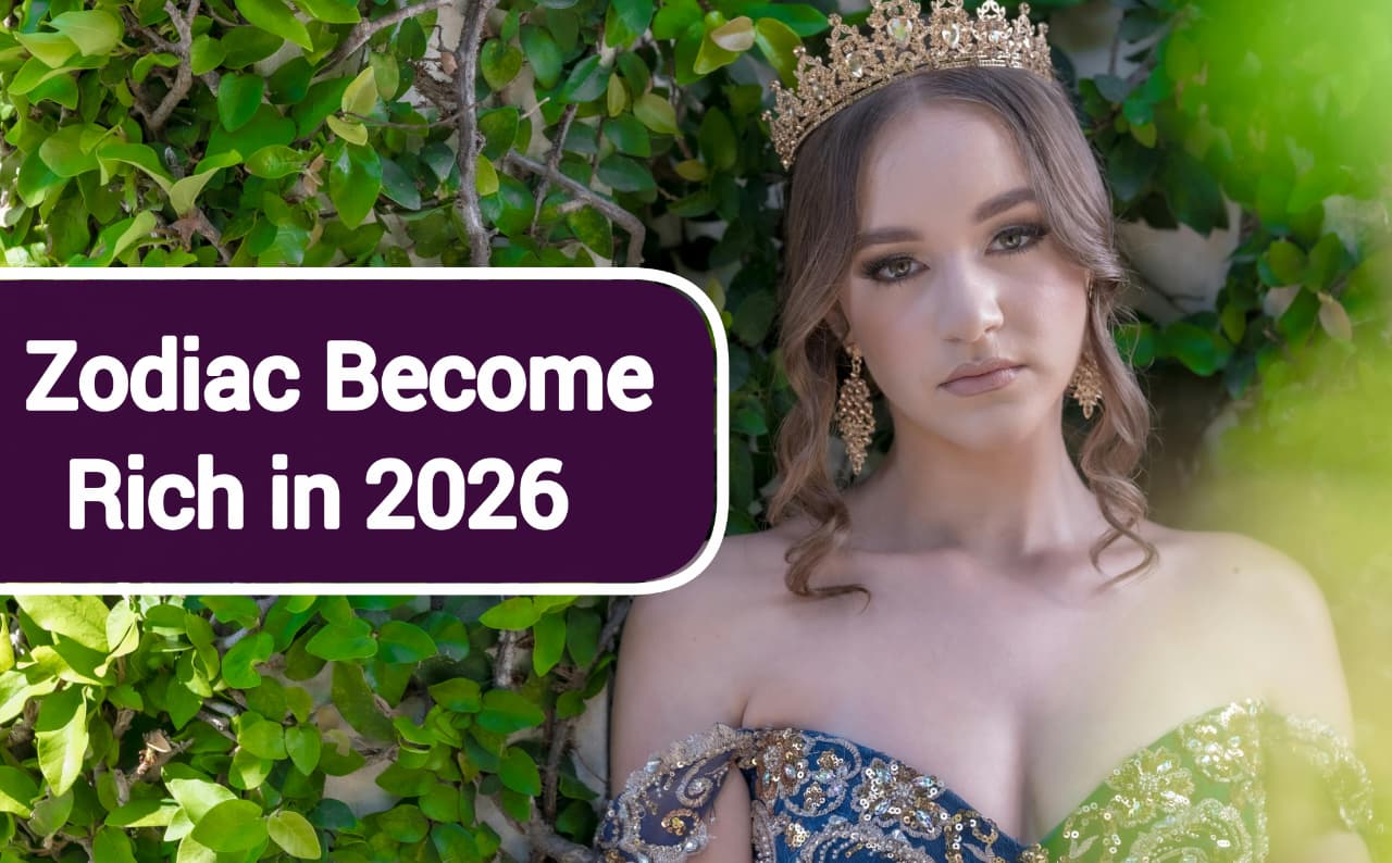 Top 5 zodiac signs who will become rich in 2026 astrology prediction