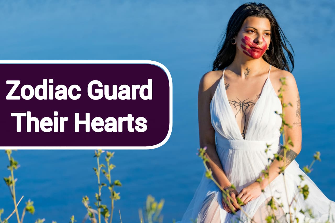 Zodiac signs associated with emotional boundaries and guarded hearts in astrology